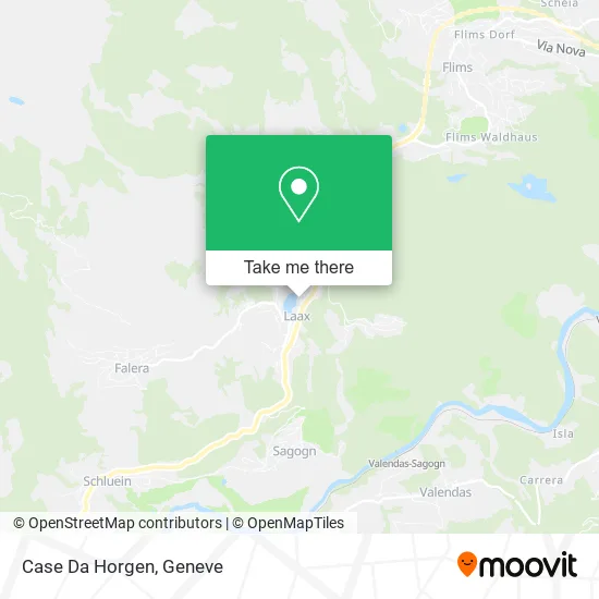 Case Da Horgen map