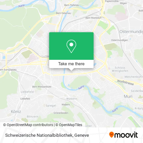 Schweizerische Nationalbibliothek map