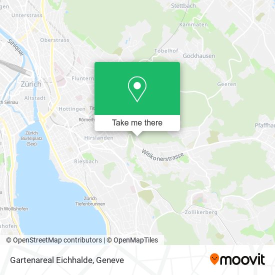 Gartenareal Eichhalde map