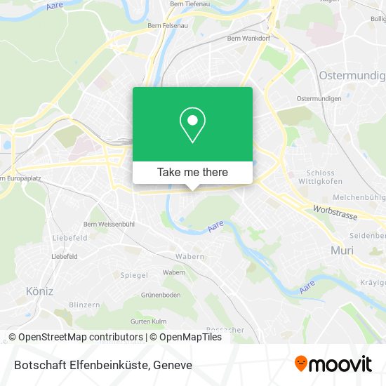Botschaft Elfenbeinküste map