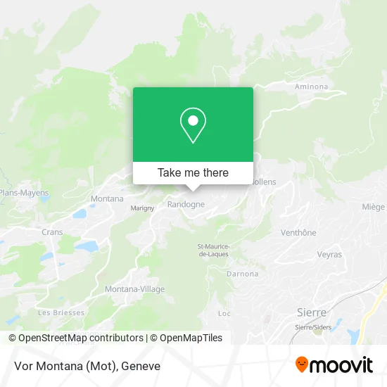 Vor Montana (Mot) map