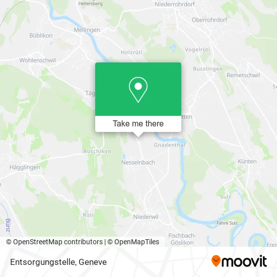 Entsorgungstelle map