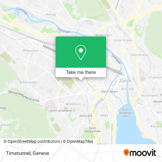 Timetunnel map