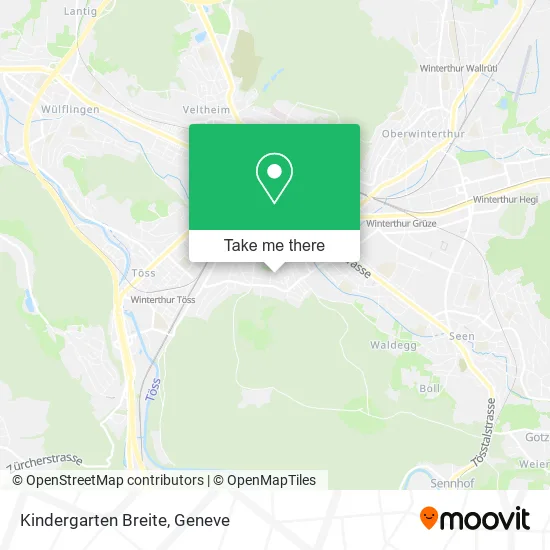 Kindergarten Breite map