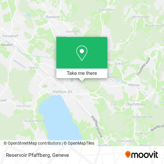 Reservoir Pfaffberg map