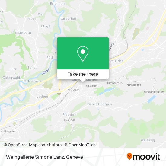 Weingallerie Simone Lanz map