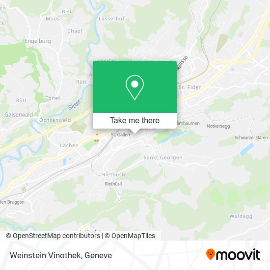 Weinstein Vinothek map