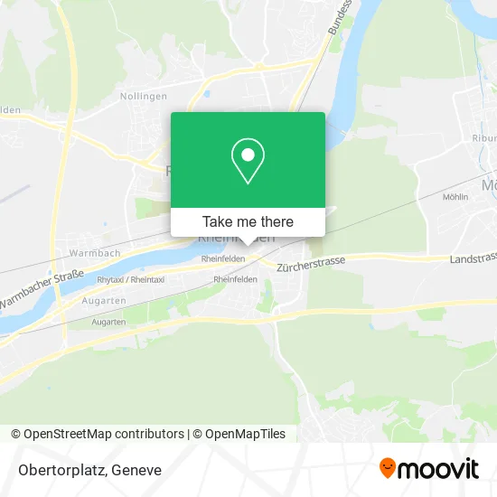 Obertorplatz map