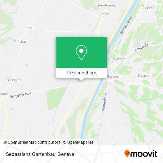 Sebastians Gartenbau map