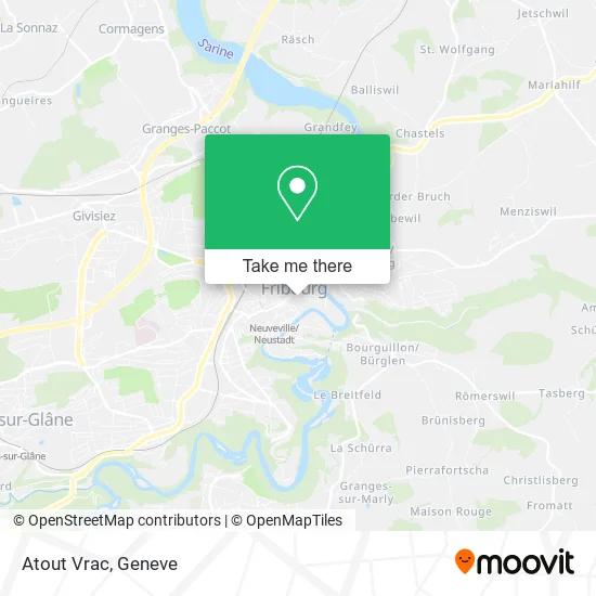 Atout Vrac map