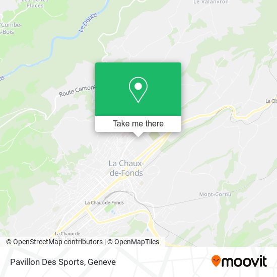 Pavillon Des Sports map