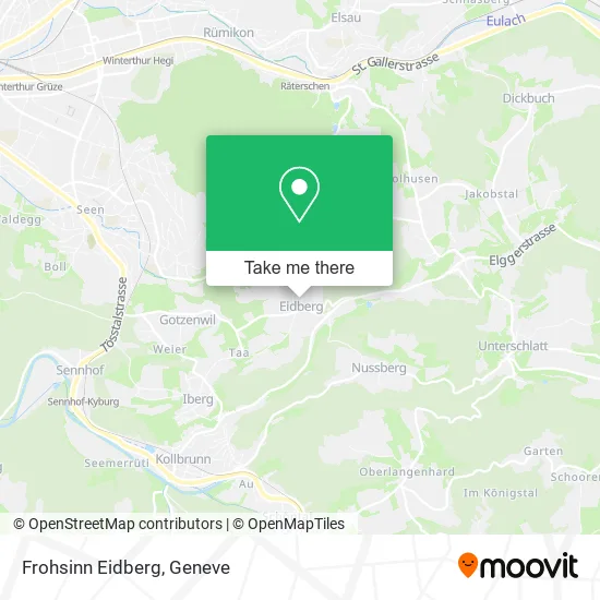 Frohsinn Eidberg map