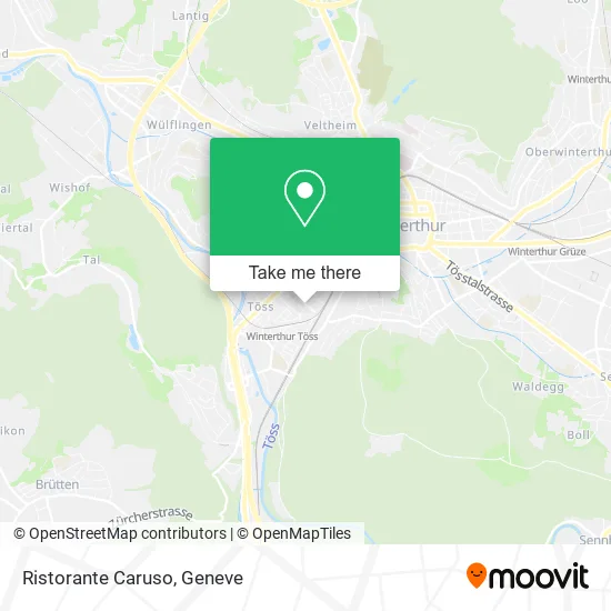 Ristorante Caruso map