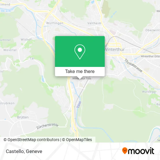 Castello map
