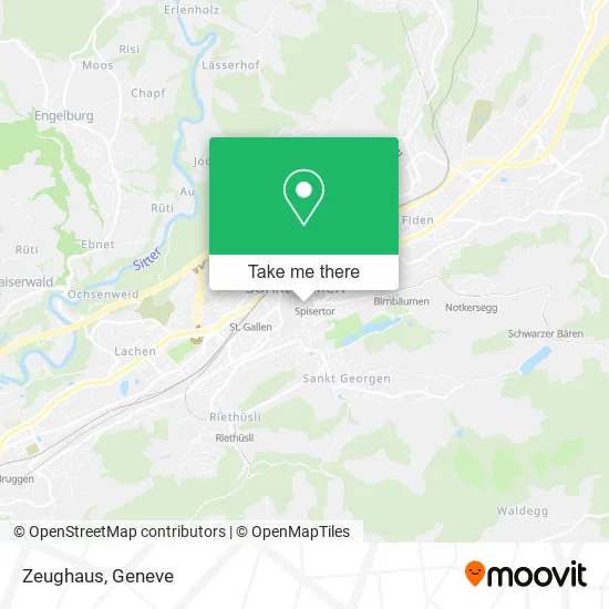 Zeughaus map