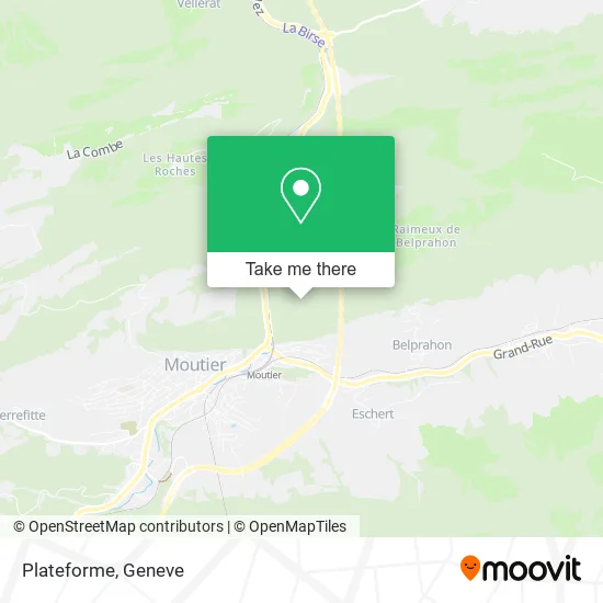 Plateforme map