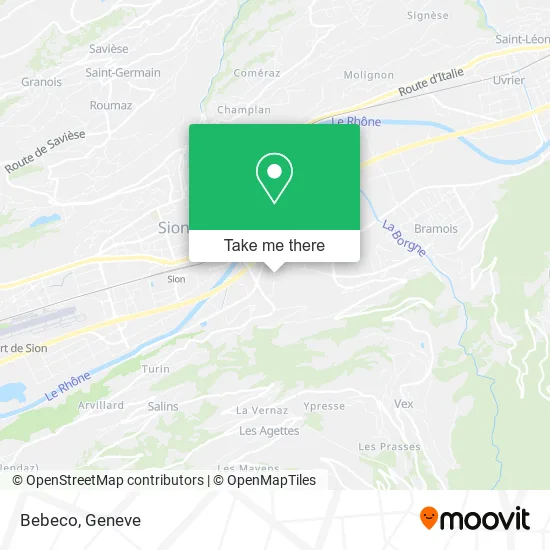 Bebeco map