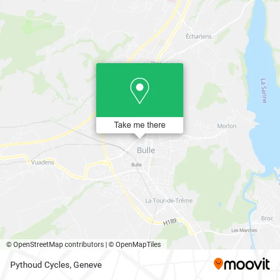 Pythoud Cycles plan
