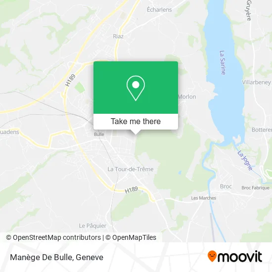 Manège De Bulle map