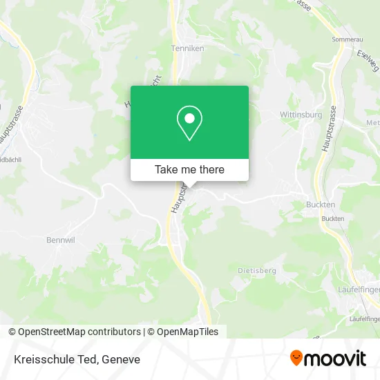 Kreisschule Ted map