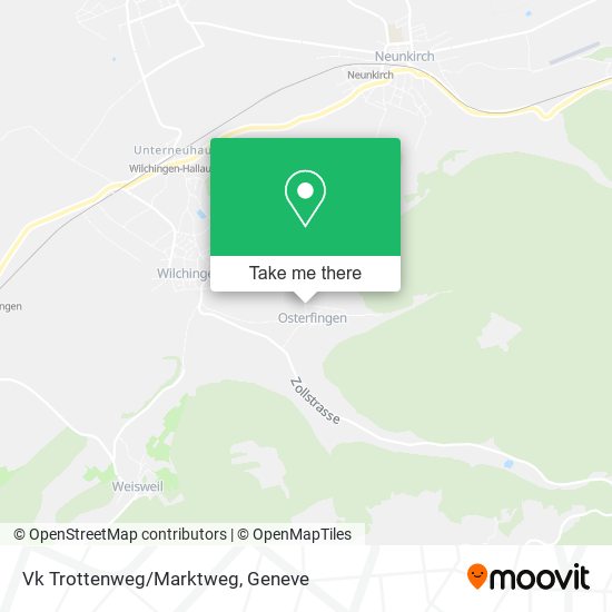 Vk Trottenweg/Marktweg map