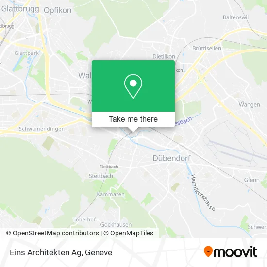 Eins Architekten Ag map