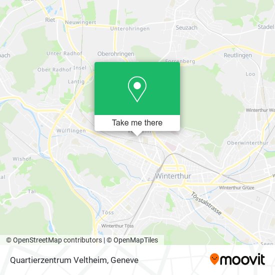 Quartierzentrum Veltheim map