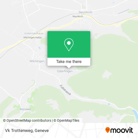 Vk Trottenweg map