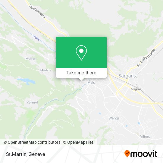 St.Martin map