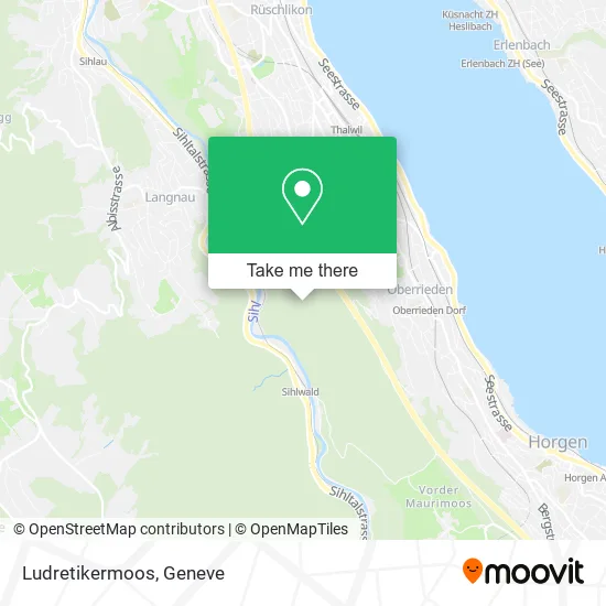 Ludretikermoos map
