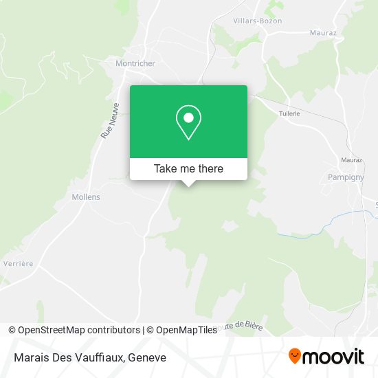 Marais Des Vauffiaux map