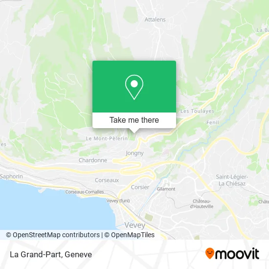 La Grand-Part map