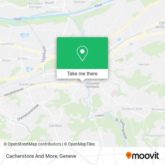 Cacherstore And More map