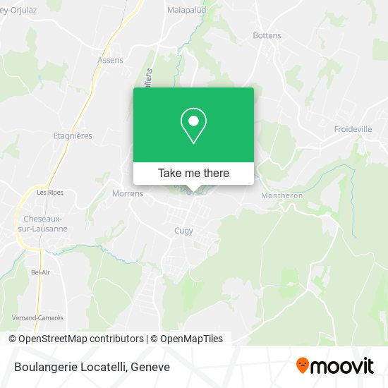 Boulangerie Locatelli map
