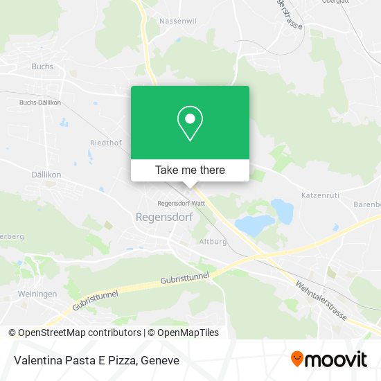 Valentina Pasta E Pizza map