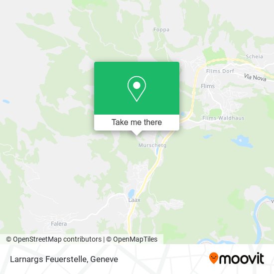 Larnargs Feuerstelle map