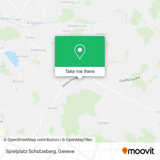 Spielplatz Schützeberg map