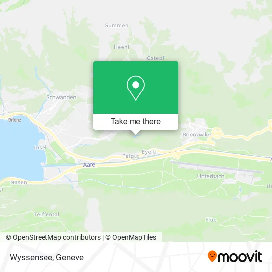 Wyssensee map