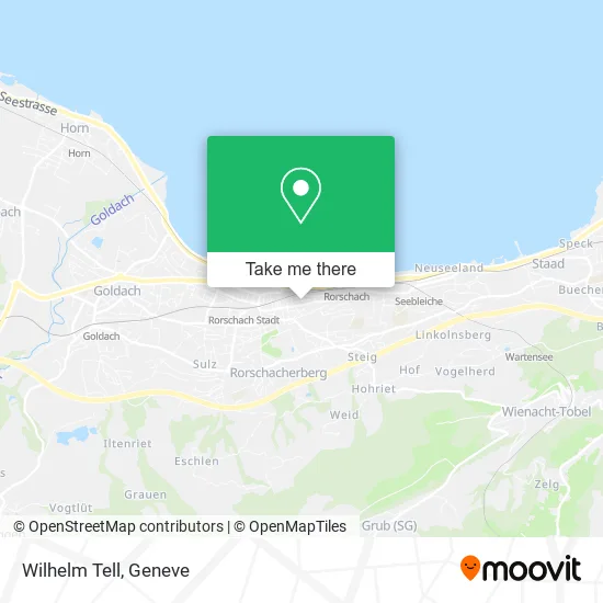 Wilhelm Tell map