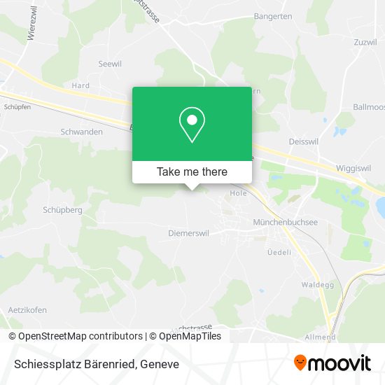 Schiessplatz Bärenried map