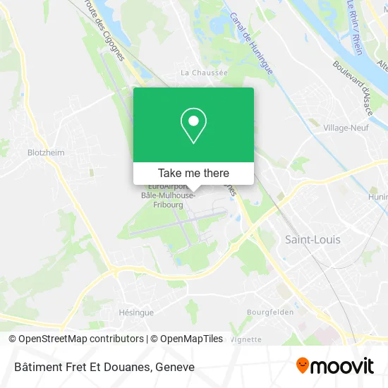Bâtiment Fret Et Douanes map