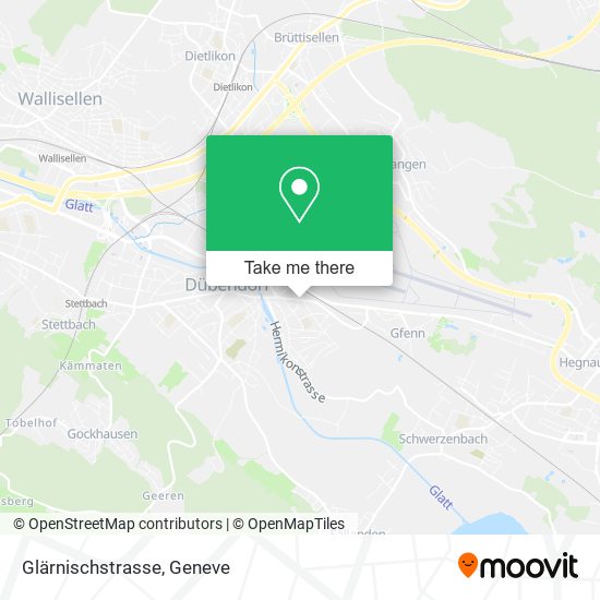 Glärnischstrasse map