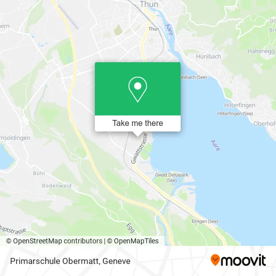 Primarschule Obermatt map