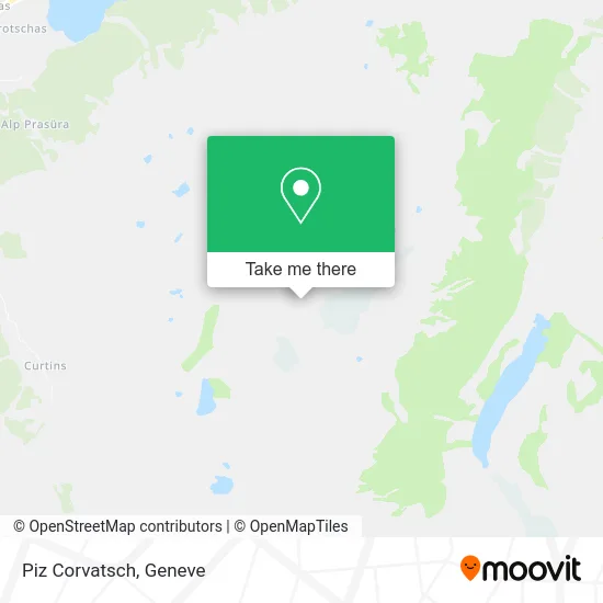 Piz Corvatsch map