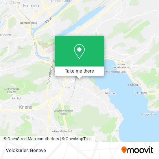 Velokurier map