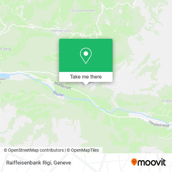 Raiffeisenbank Rigi map
