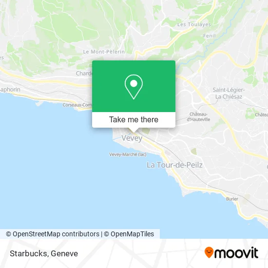 Starbucks map