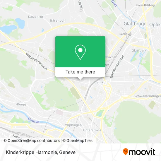 Kinderkrippe Harmonie map