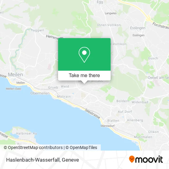 Haslenbach-Wasserfall map