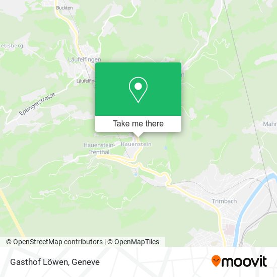 Gasthof Löwen map
